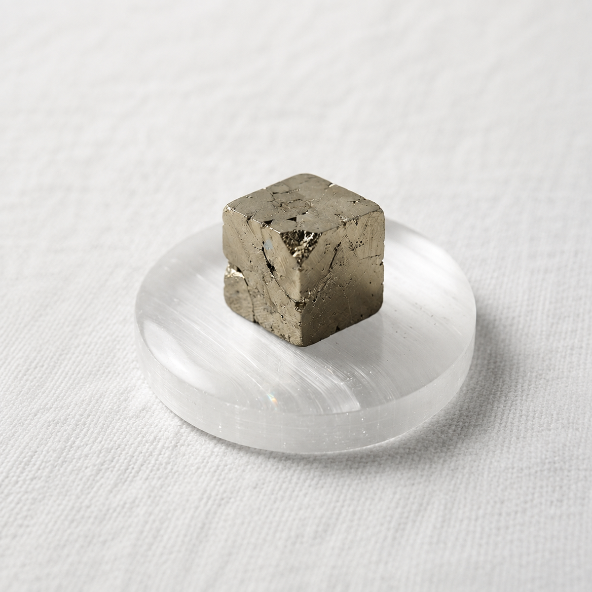 Architect of Earth Pyrite Cube - AAA quality