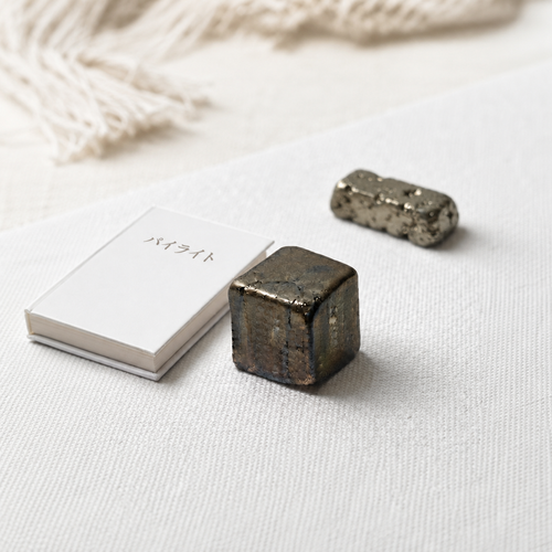 Architect of Earth Pyrite Cube - AAA quality