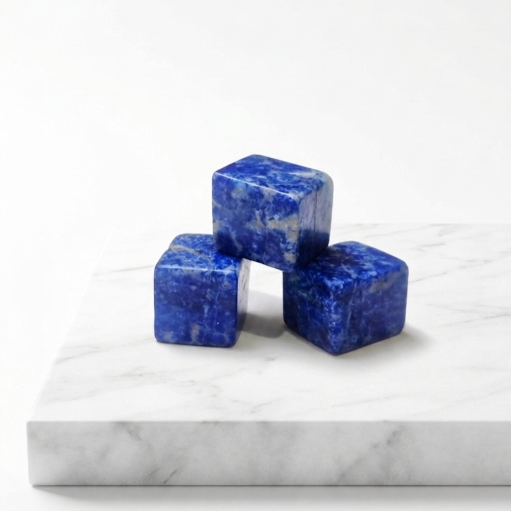 Royal Wisdom Lapis Lazuli Cube – AAA Quality