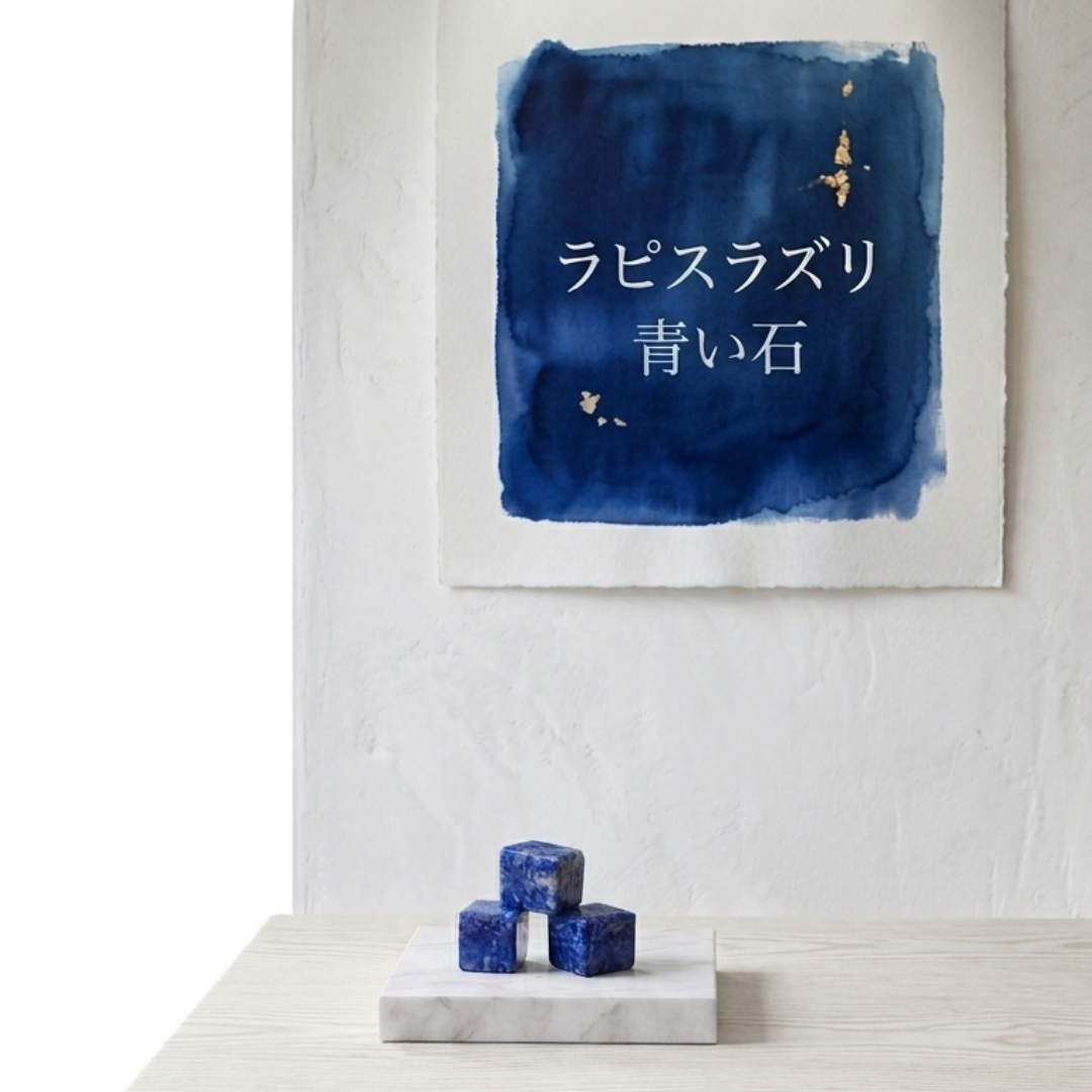 Royal Wisdom Lapis Lazuli Cube – AAA Quality