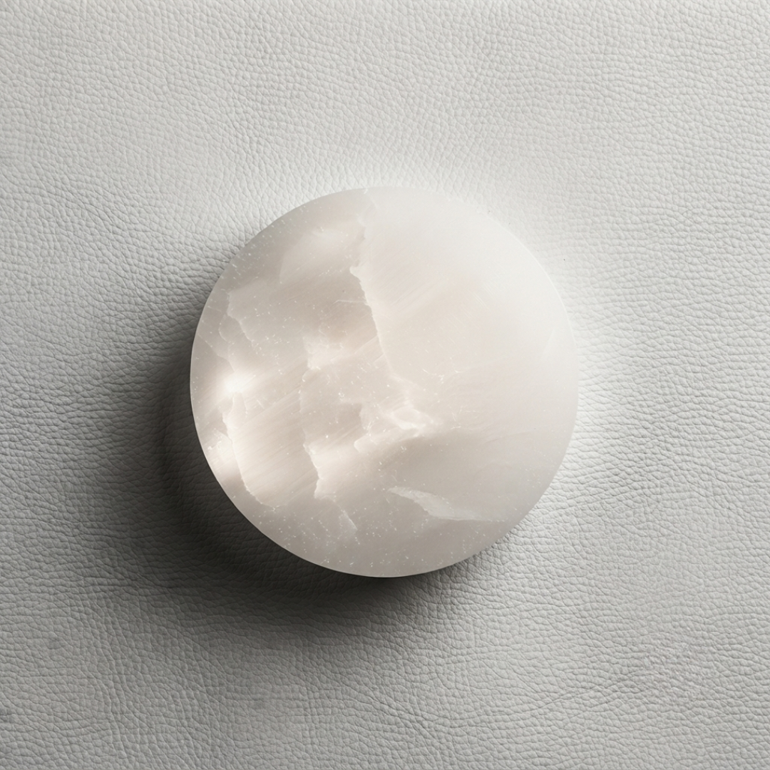 Natural Selenite Charging Plate – AAA Quality