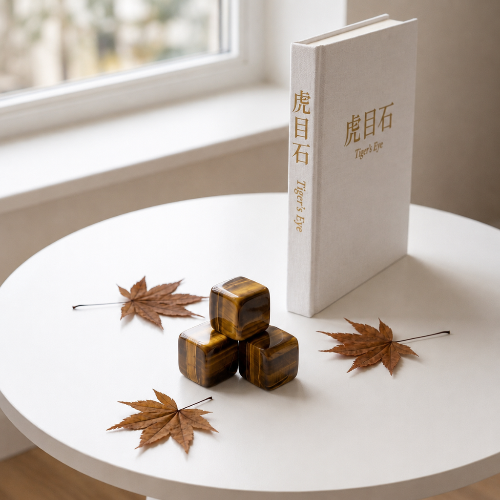 Royal Tiger’s Eye Cube – AAA Quality
